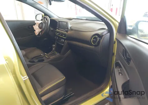 2020 Hyundai Kona Ultimate z USA, uszkodzony, nr VIN KM8K53A58LU476821